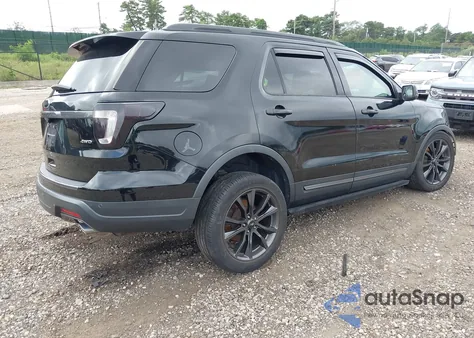 2018 Ford Explorer Xlt z USA, uszkodzony, nr VIN 1FM5K8D84JGC60212